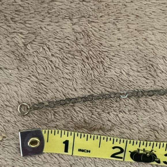 Silpada 925 Hammered Triple Circle Geometric Pendant Necklace - Picture 5 of 8